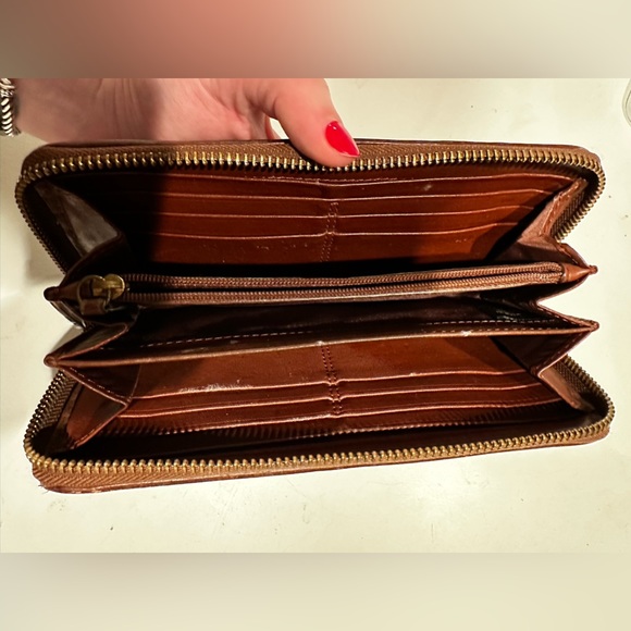 Leather Coach Wallet - Picture 3 of 6